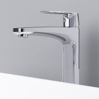 F90E92200 Gem, смеситель для умывальника высокий с д/к, хром, шт. — фото 2, Смесители для раковины