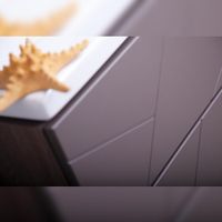 Тумба с раковиной и нишей Бриклаер КРИСТАЛЛ 60, графит/муссон — фото 7, Тумбы с раковиной