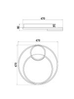 Потолочный светильник Freya FR10028CL-L80W — фото 3, Подвесные светильники
