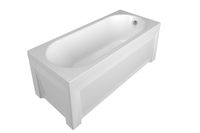 Ванна акриловая ERLIT белая арт-MODERN 150*70 — фото 2, Акриловые ванны