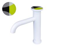 Товар: Смеситель для раковины Bronze de Luxe , белый/желтый арт-9009W-Y - фото 3 Смеситель для раковины Bronze de Luxe , белый/желтый арт-9009W-Y — фото 3, Смесители для раковины