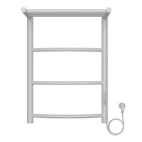 Товар: Полотенцесушитель электрический AZARIO VERONA 400/600 3 секции, с полкой, диммер справа, белый арт-AZ04846PW - фото 2 Полотенцесушитель электрический AZARIO VERONA 400/600 3 секции, с полкой, диммер справа, белый арт-AZ04846PW — фото 2, Электрические полотенцесушители
