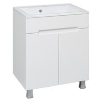 Тумба напольная OLIVIA 65 /2дв/ AQUA DE MARCO 2065COLI/F — фото 2, Тумбы под раковину