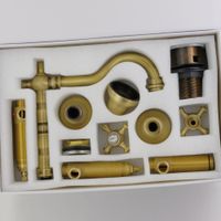 Товар: PRESTIGE См-ль д/раковины излив "змейка", на 3 отв., донный клапан "click-clack", бронза 31618 - фото 4 PRESTIGE См-ль д/раковины излив "змейка", на 3 отв., донный клапан "click-clack", бронза 31618 — фото 4, Смесители для раковины