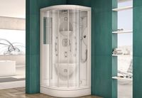 Товар: ARIA QUAT A3 - 90x90 - WHITE - TRANSPARENT 731830 - фото 1 ARIA QUAT A3 - 90x90 - WHITE - TRANSPARENT 731830 — фото 1, Душевые кабины