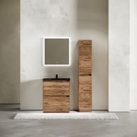 Тумба под раковину SANCOS Libra Floor напольная, 690х450х840, c двумя ящиками оснащенными доводчиками, дуб чарльстон, арт. арт-LB70FECH — фото 10, Тумбы под раковину