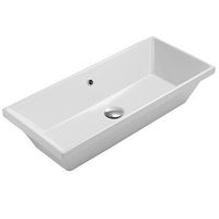 Раковина GLOBO STOCKHOLM на столешницу без отверстий цвет белый арт-FO075BI — фото 1, Раковины встраиваемые сверху