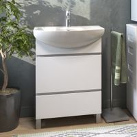 Тумба под раковину VIGO Wing 60 напольная белый (tn.WIN.BAL.60.2Y белый) — фото 3, Тумбы под раковину