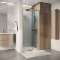 Товар: Дверь в нишу Niagara Nova NG-44-10ASG (100х195) раздвижная,золото сатин,стекло прозрачное,1 место - фото 3 Дверь в нишу Niagara Nova NG-44-10ASG (100х195) раздвижная,золото сатин,стекло прозрачное,1 место — фото 3, Раздвижные душевые двери