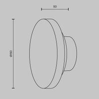 Настенный светильник (бра) Maytoni MOD437WL-L5BG3K — фото 7, Бра