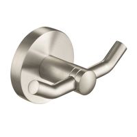 Крючок двойной Timo Saona 13012/13 никель — фото 4, Крючки для полотенец