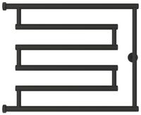 Полотенцесушитель водяной Сунержа High-Tech+ model "L" 500х650 Тёмный титан муар арт-15-4052-5065 — фото 1, Водяные полотенцесушители