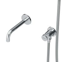 FB85A3RH30 X-Joy, набор: встроеный см-ль, излив, верхний душ 220 мм, ручн.душ, хром — фото 7, Встраиваемые душевые комплекты