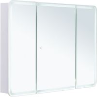 Зеркальный шкаф Aquanet Оптима 110 с LED подсветкой арт-00341428 — фото 1, Зеркальные шкафы в ванную