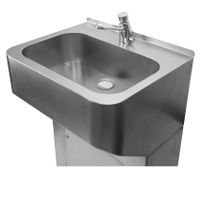 Раковина настенная РН 005 с пьедесталом арт-РН005сП — фото 4, Раковины подвесные