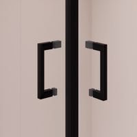 Душевой уголок RGW PA-040B 80x120, прямоугольный, профиль черный, стекло прозрачное/6 мм, арт-3508104082-14 — фото 6, Прямоугольные душевые уголки