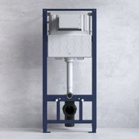 I012704.50A38 Pro инсталл для подв унитаза с сенсорн бесконтактной клав Touchless Pro стекло, черный — фото 8, Инсталляции для унитазов