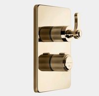 Товар: Смеситель для душа, Gessi, VENTI20, на 3 потребителя, тип открывания воды-однорычажный, тип регулирования воды-термостатический картридж, монтаж-настенный встраиваемый, отверстия для монтажа-2, внутренняя часть-необходимо заказать, цвет-Warm Bronze PVD арт-65137.735 - фото 2 Смеситель для душа, Gessi, VENTI20, на 3 потребителя, тип открывания воды-однорычажный, тип регулирования воды-термостатический картридж, монтаж-настенный встраиваемый, отверстия для монтажа-2, внутренняя часть-необходимо заказать, цвет-Warm Bronze PVD арт-65137.735 — фото 2, Смеситель для душа