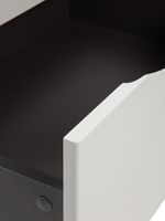 BOND Cube Тумба со столешницей подвесная белая матовая без раковины арт-T55605 — фото 6, Тумбы под раковину