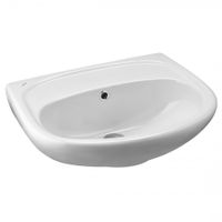 АНИМО Умывальник б/отв. 55 см.,хр.кольцо, крепление, САНТЕК арт-1WH110499 — фото 7, Раковины подвесные