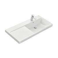 GAP PLUS Мебельная раковина 100, с увеличенной высотой бортика, правая арт-73270ME004 — фото 2, Раковины встраиваемые сверху