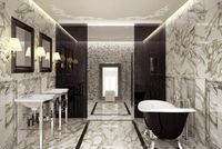 Плитка Супернова Марбл Калакатта Голд Кассетоне 59x59 Лап Рет (1,044 кв.м.) арт-610080000178 — фото 2, Керамическая плитка