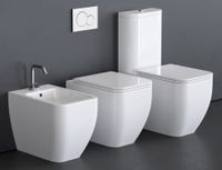 Унитаз Scarabeo TEOREMA 2.0 напольный приставной безободковый цвет белый арт-5138/CL — фото 3, Напольные унитазы