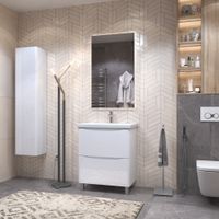 Товар: Тумба под раковину VIGO Glem 70 напольная белый (323) - фото 5 Тумба под раковину VIGO Glem 70 напольная белый (323) — фото 5, Тумбы под раковину