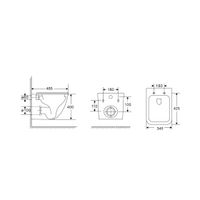 Унитаз подвесной Grossman (485х345х400) безободковый,белый с тонкой крышкой,микролифт,смыв торнадо,закрытое дно,1 место арт-GR-4497SQC — фото 10, Подвесные унитазы