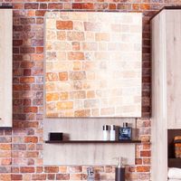 Товар: Зеркальный шкаф Бриклаер ТЕХАС 60 см, кантри/венге 4620750416102 - фото 1 Зеркальный шкаф Бриклаер ТЕХАС 60 см, кантри/венге 4620750416102 — фото 1, Шкафы для ванной