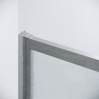 Боковая стенка Grossman Cosmo (100х195) хром,стекло шиншилла, 1 место арт-200.K33.02.100.10.02 — фото 6, Боковые стенки