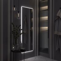 Зеркало с LED-подсветкой SIRIUS (50*150) /AQUA DE MARCO SIR50/150 — фото 5, Зеркала в ванную комнату