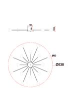 Товар: Потолочный светильник Freya FR5242CL-16BS - фото 2 Потолочный светильник Freya FR5242CL-16BS — фото 2, Подвесные светильники