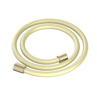 AQ2104BG шланг для душа 120 см ПВХ, шлиф. золото — фото 1, Душевые шланги