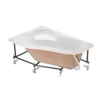 Монтажный комплект для ванны ИБИЦА 150х100 см. (рама, слив-перелив с сифоном, крепеж к стене, крепеж 1WH112433 — фото 3, Ванны и комплектующие