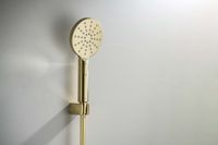 ОБЕРОН душевой набор Select 120 3 jet, шлиф. золото арт-AQ2033BG — фото 5, Душевые гарнитуры на держателе