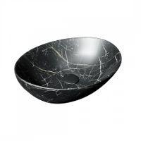 Раковина чаша Maretti EN13NS87-560MR, черный мрамор — фото 1, Раковины накладные