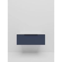 Тумба под раковину подвесная La Fenice SIMPLA , синяя арт-FNC-01-SIM-BG-100 — фото 3, Тумбы под раковину