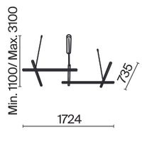 Подвесной светильник Maytoni арт-MOD278PL-L86G3K1 — фото 4, Подвесные светильники