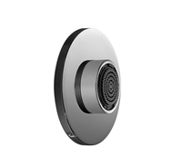 Форсунка, Fima Carlo Frattini, Shower accessories, форма-круглая, резьба 1/2, материал-латунь, цвет-брашированный никель арт-F2940SN — фото 1, Душевые форсунки