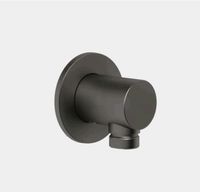 Шланговое подсоединение, Gessi, Anello, стандарт подвода воды-1/2", цвет-Black Metal Brushed PVD арт-63469.707 — фото 2, Шланговые подключения
