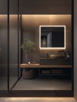 Товар: Шкаф зеркало для ванной с подсветкой Aquatek AQ7803B-MLC, прямоугольное, сенсорное управление, 800*700*133 - фото 5 Шкаф зеркало для ванной с подсветкой Aquatek AQ7803B-MLC, прямоугольное, сенсорное управление, 800*700*133 — фото 5, Зеркальные шкафы в ванную