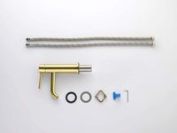 Товар: AQ1310BG ЕВРОПА смеситель для раковины 89, без донного клапана, шлиф. золото - фото 4 AQ1310BG ЕВРОПА смеситель для раковины 89, без донного клапана, шлиф. золото — фото 4, Смесители для раковины