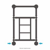 Товар: Полотенцесушитель водяной Сунержа Ренессанс 1452 660x400 Золото арт-03-0282-6640 - фото 3 Полотенцесушитель водяной Сунержа Ренессанс 1452 660x400 Золото арт-03-0282-6640 — фото 3, Водяные полотенцесушители