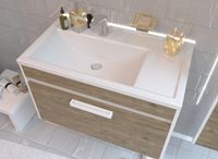 Товар: Раковина "Valencia 80 silk" левая 800х450 ФР-00016486 - фото 4 Раковина "Valencia 80 silk" левая 800х450 ФР-00016486 — фото 4, Раковины