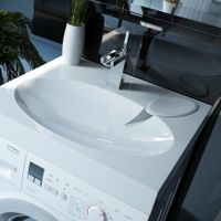 Раковина на стиральную машину Reflexion Alpha RF6055AL — фото 2, Раковины на стиральную машину
