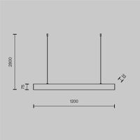 Товар: Подвесной светильник Technical P051PL-L40W4K - фото 5 Подвесной светильник Technical P051PL-L40W4K — фото 5, Подвесные светильники