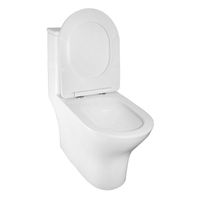 Унитаз-моноблок AZARIO Terni 670x350x760 слив "Торнадо", быстросъемное сиденье микролифт арт-AZ-8618T — фото 3, Напольные унитазы