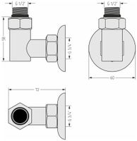 Товар: Уголок Набор комплектующих для ПС Стилье (G 1/2" НР х G 3/4" НГ) Без покрытия 03002-1234 - фото 1 Уголок Набор комплектующих для ПС Стилье (G 1/2" НР х G 3/4" НГ) Без покрытия 03002-1234 — фото 1, Комплектующие для полотенцесушителей