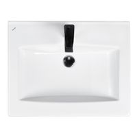 Раковина SANTEK Элина 60 мебельная белый (WH501606) — фото 2, Раковины подвесные